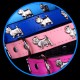Collier cuir Metal DOGS