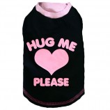 T-Shirt "Hug me please" GRIS