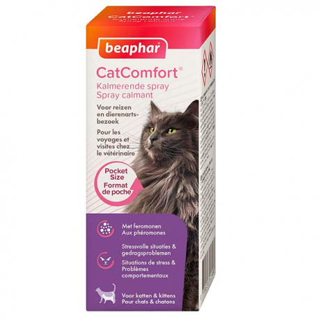 PATTES A STRASS - CatComfort Spray Calmant aux Phéromones