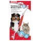 PATTES A STRASS - Brosse à dents haleine fraîche pour chien et chat