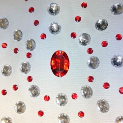 Tenue Elvis pour chien avec brillants et strass