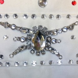 Tenue Elvis pour chien avec brillants et strass