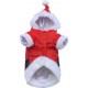tenue de pere noel pour chien
