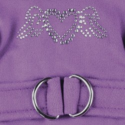 Harnais en tissu coeur avec ailes