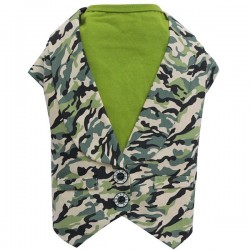 T-shirt façon smoking camouflage