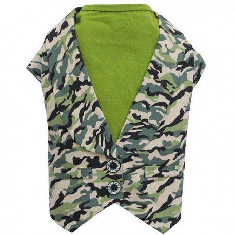 PATTES A STRASS - Manteau Fleece camouflage