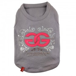 T-shirt glamour « GG Famous World » pour chien