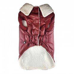 Blouson imitation cuir pour chien