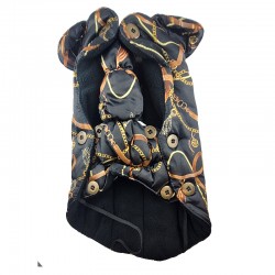 Manteau Cavalière style Versace pour chien