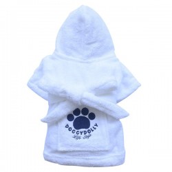 Peignoir pour chien – Doux et absorbant
