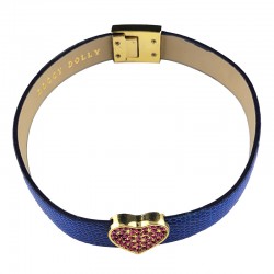 Collier d’apparat pour chien - Cœur de strass