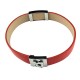 Collier d’apparat pour chien - Strass en rectangle