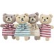 Petit ours en tissu pour chat