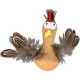 Jouet Poulet culbuto sonore pour chat