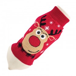Pull Renne de Noël pour chien et chat