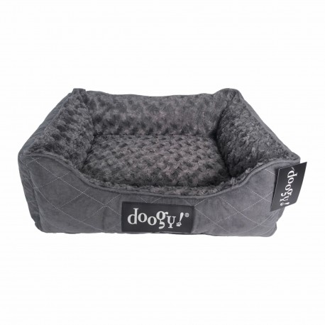 Corbeille chauffante Hot Winter grise pour chien et chat