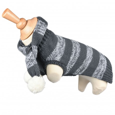 Pull Echarpe fantaisie pour chien