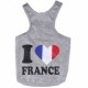 Tee shirt  "I Love France" 